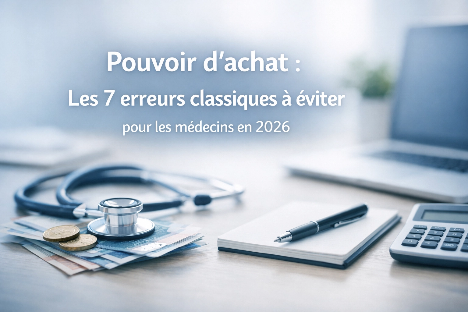 Pouvoir d’achat : Les 7 erreurs classiques à éviter pour les médecins en 2026